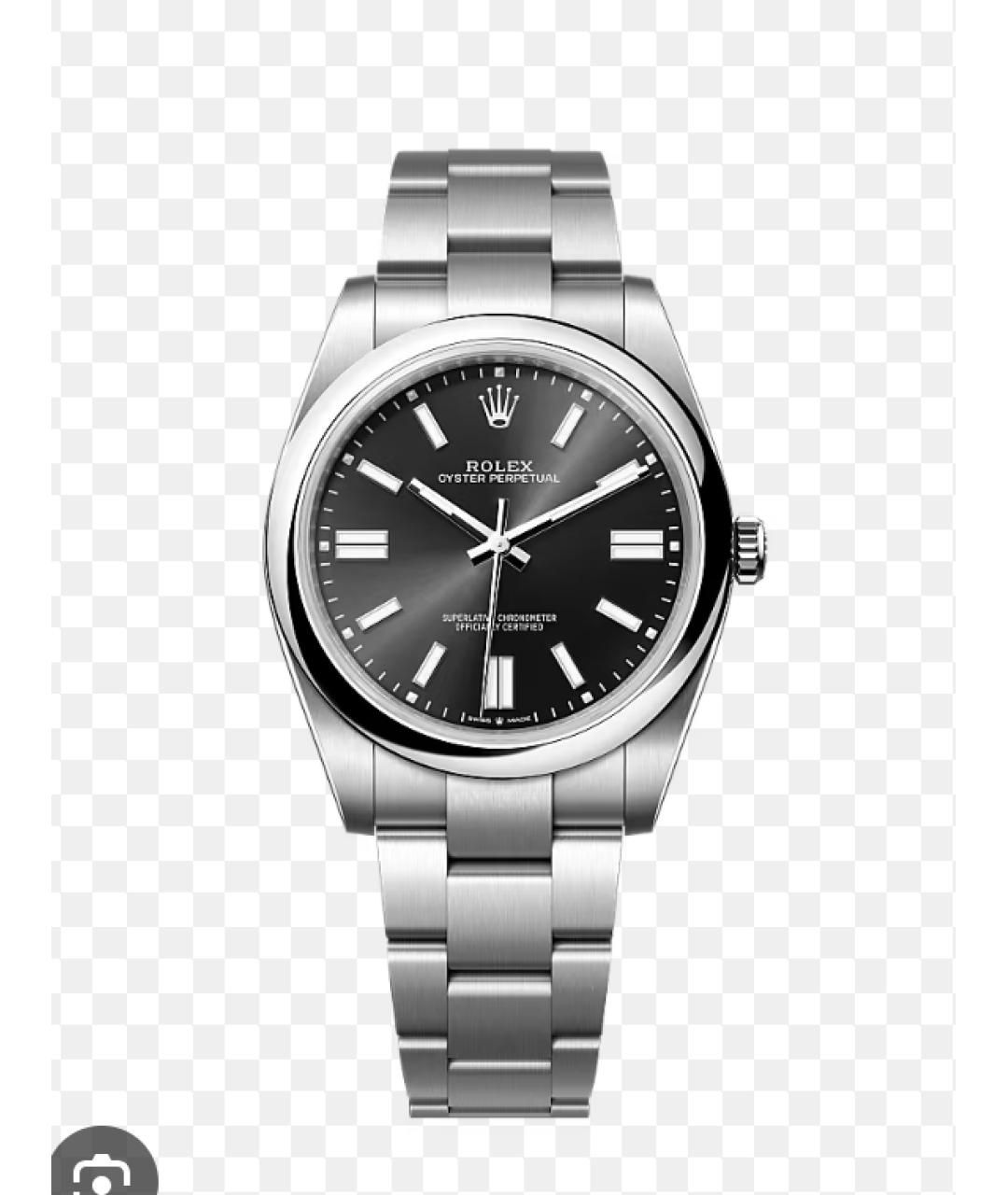 ROLEX Черные часы, фото 6