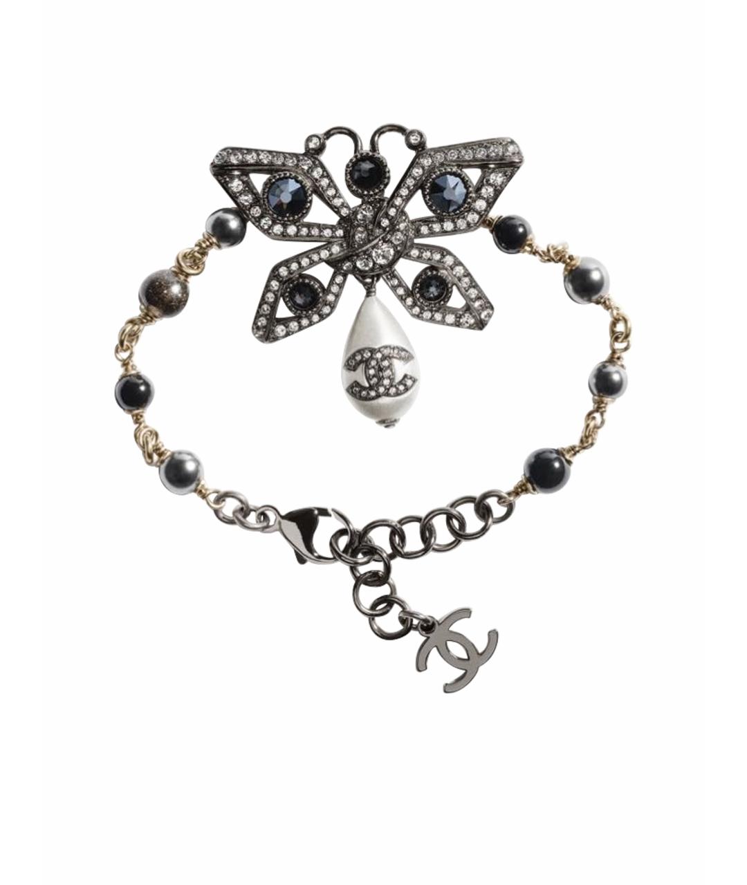 CHANEL Серебрянный браслет, фото 1