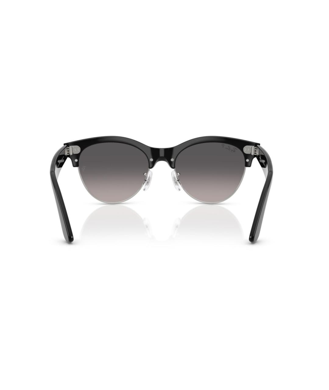 RAY BAN Черные пластиковые солнцезащитные очки, фото 6
