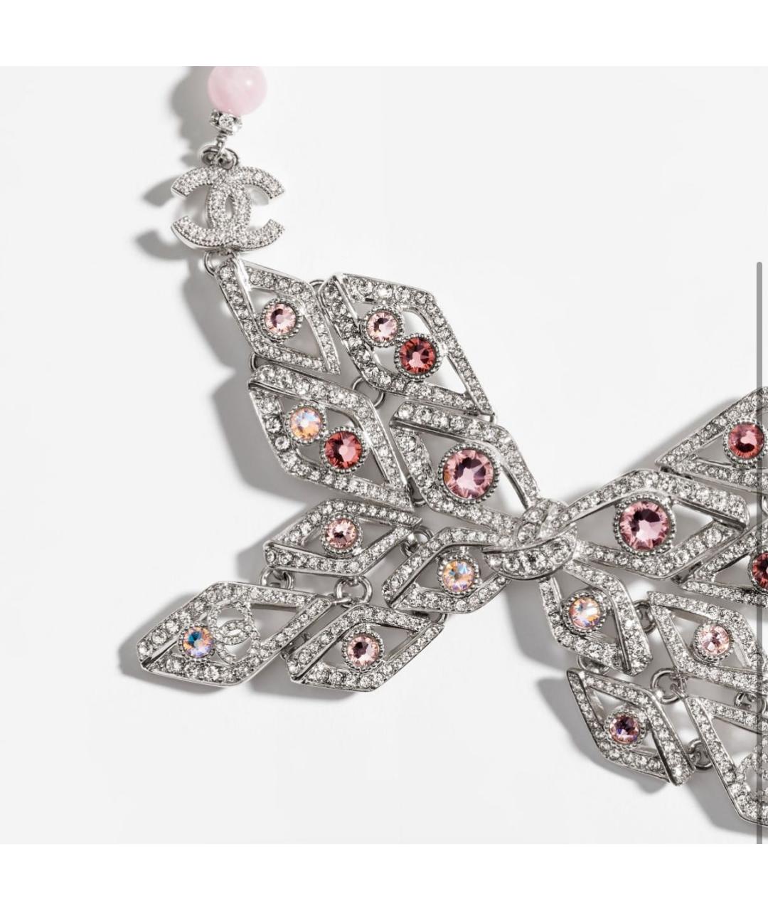 CHANEL Серебряное колье, фото 3