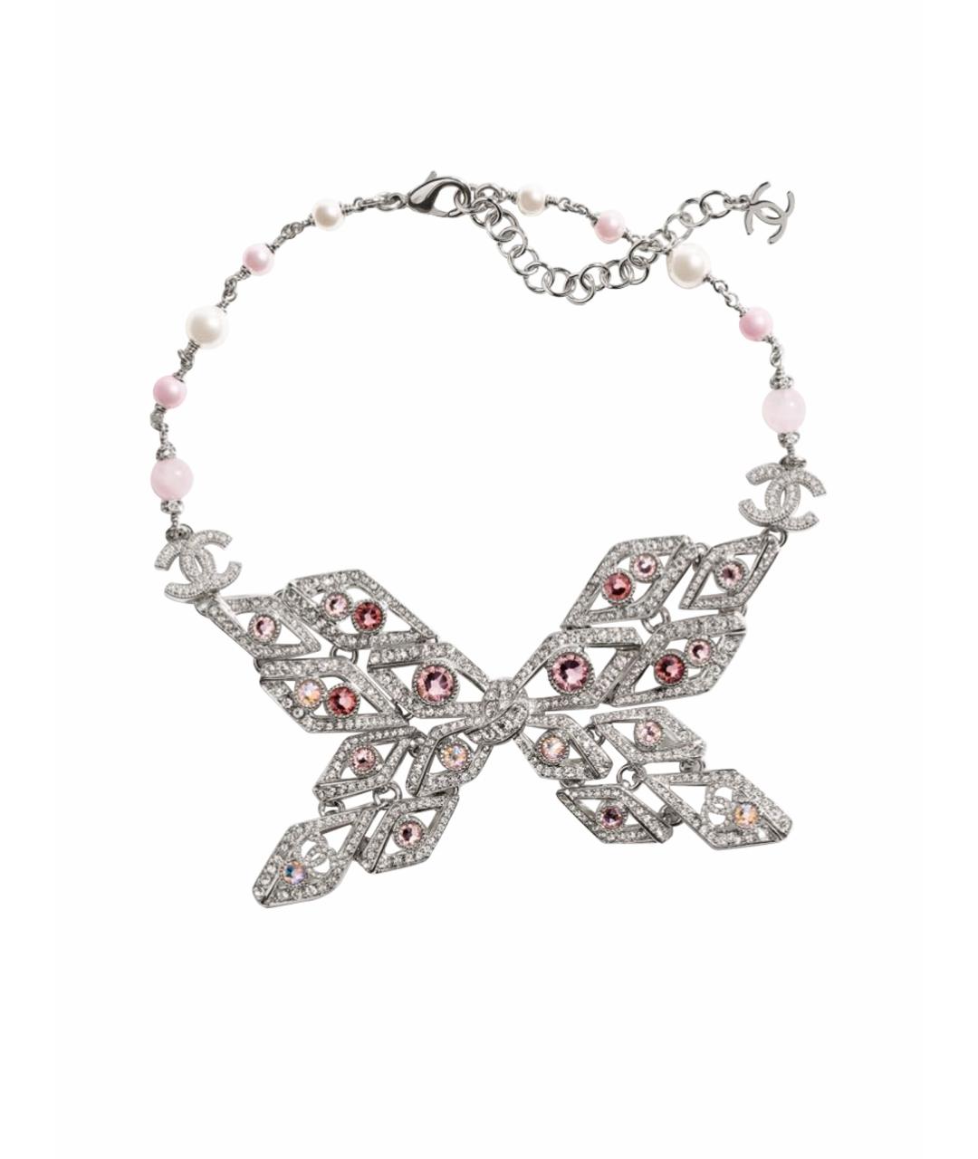 CHANEL Серебряное колье, фото 1