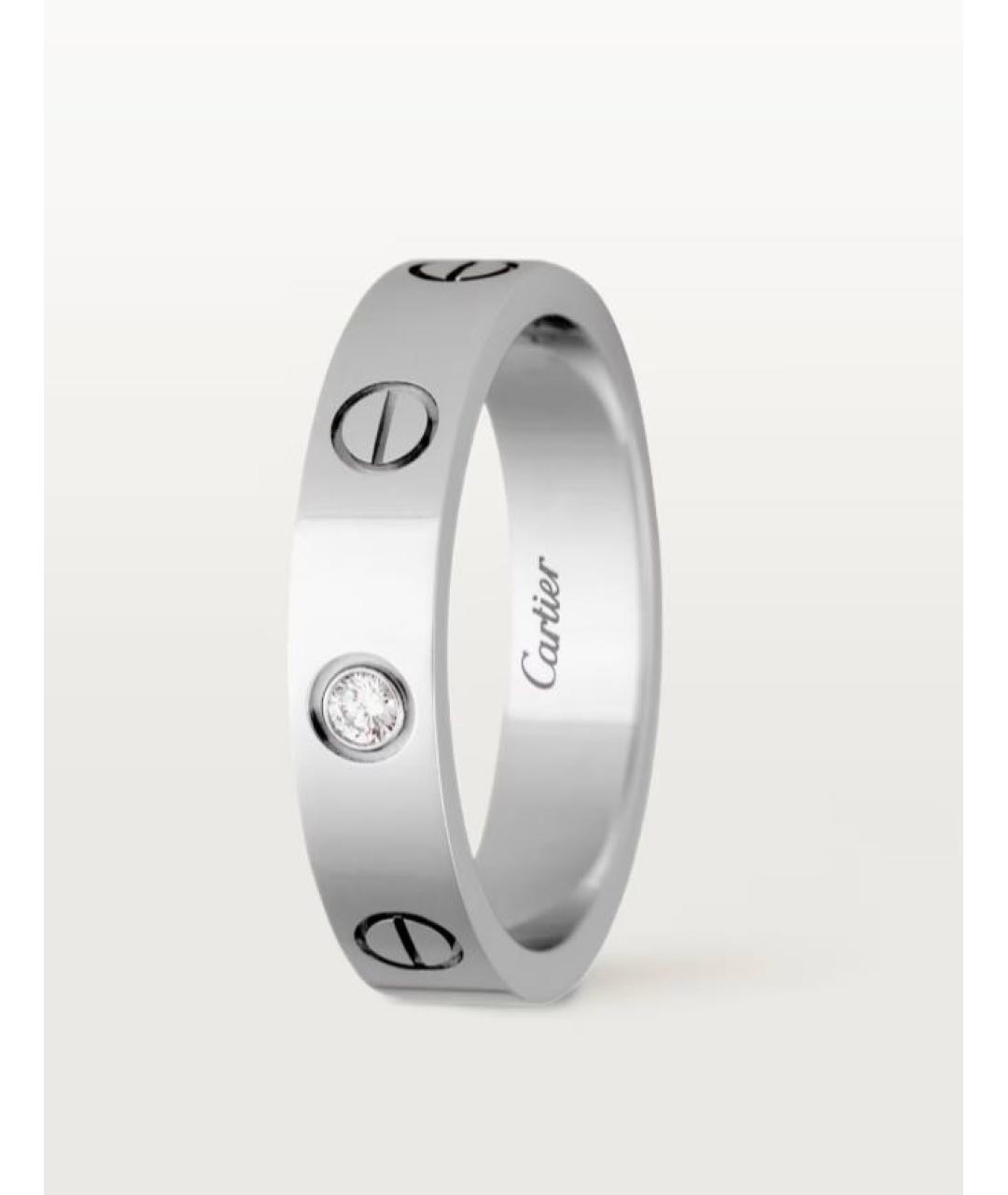 CARTIER Кольцо из белого золота, фото 5