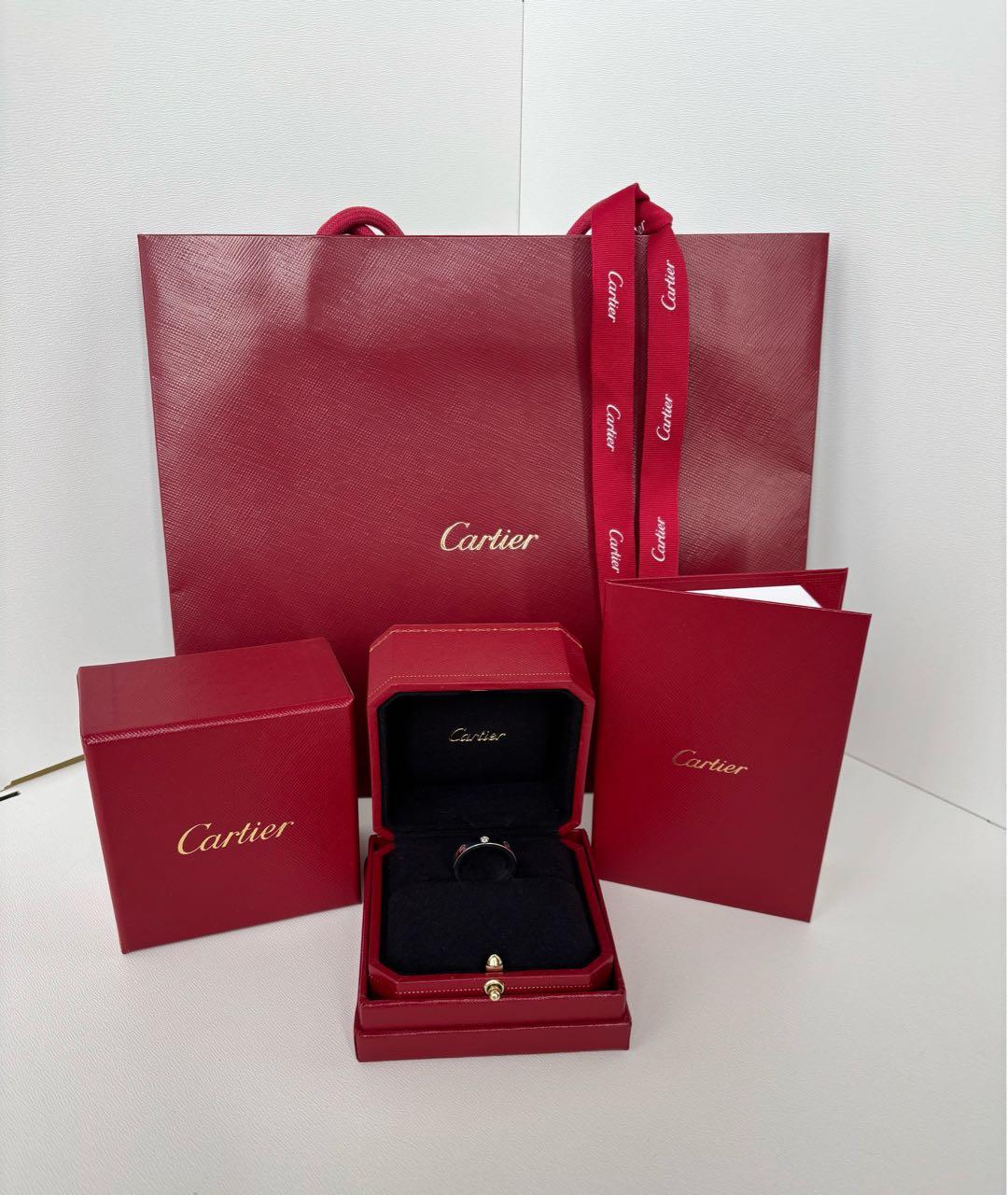 CARTIER Кольцо из белого золота, фото 2