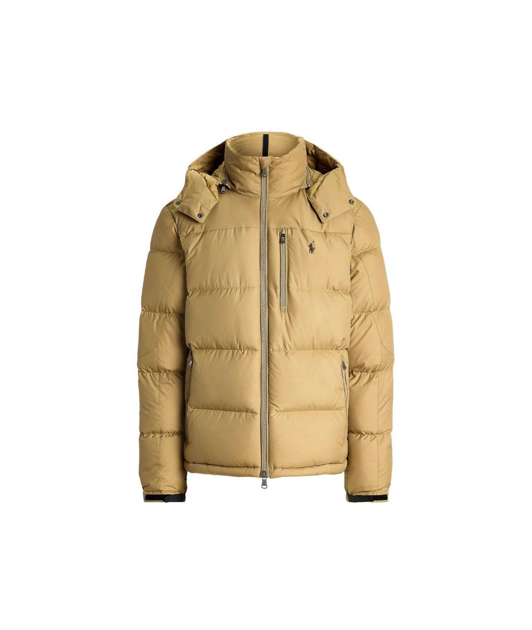 POLO RALPH LAUREN Хаки полиэстеровый пуховик, фото 5