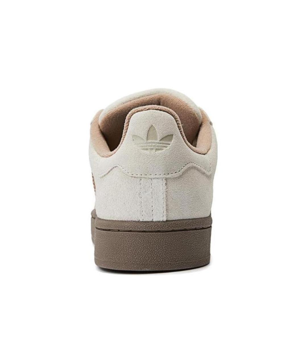 ADIDAS Бежевые замшевые кеды, фото 4