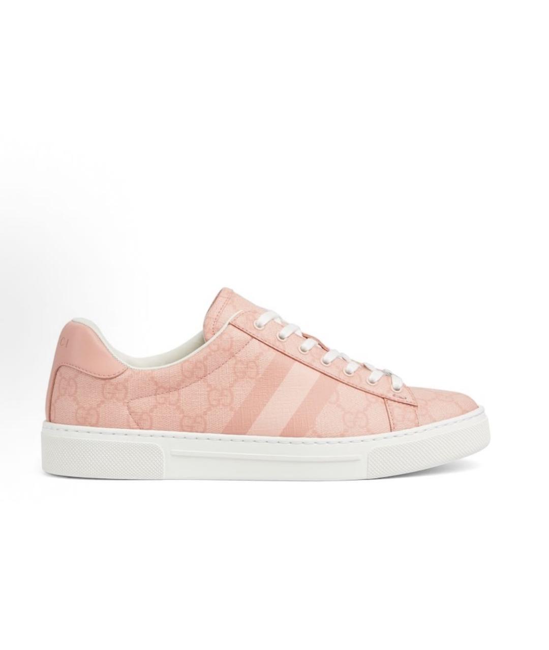 GUCCI Розовые кеды, фото 7