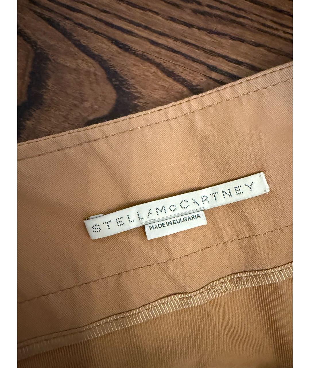 STELLA MCCARTNEY Коричневые брюки широкие, фото 2