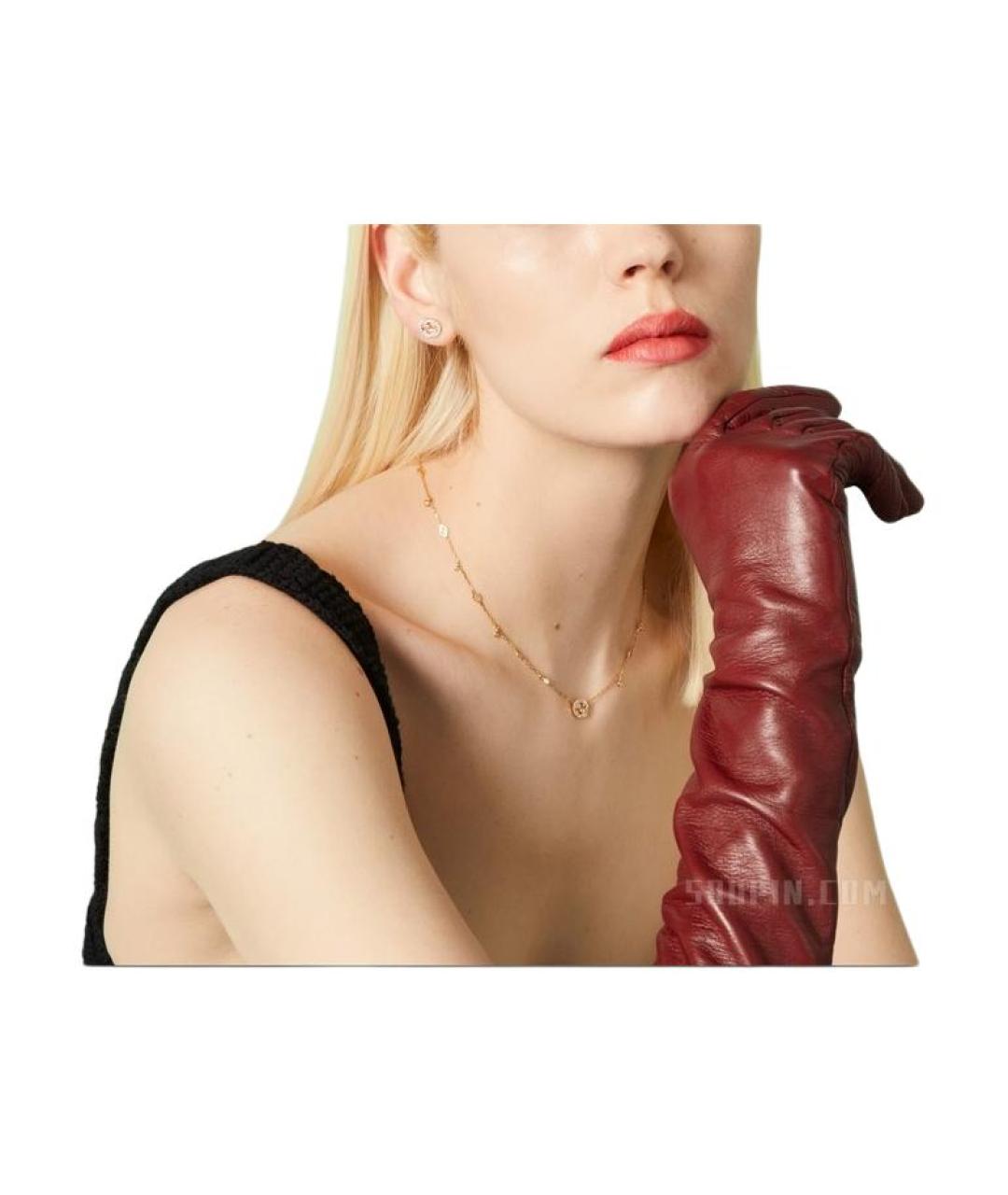 GUCCI Золотые серьги, фото 3