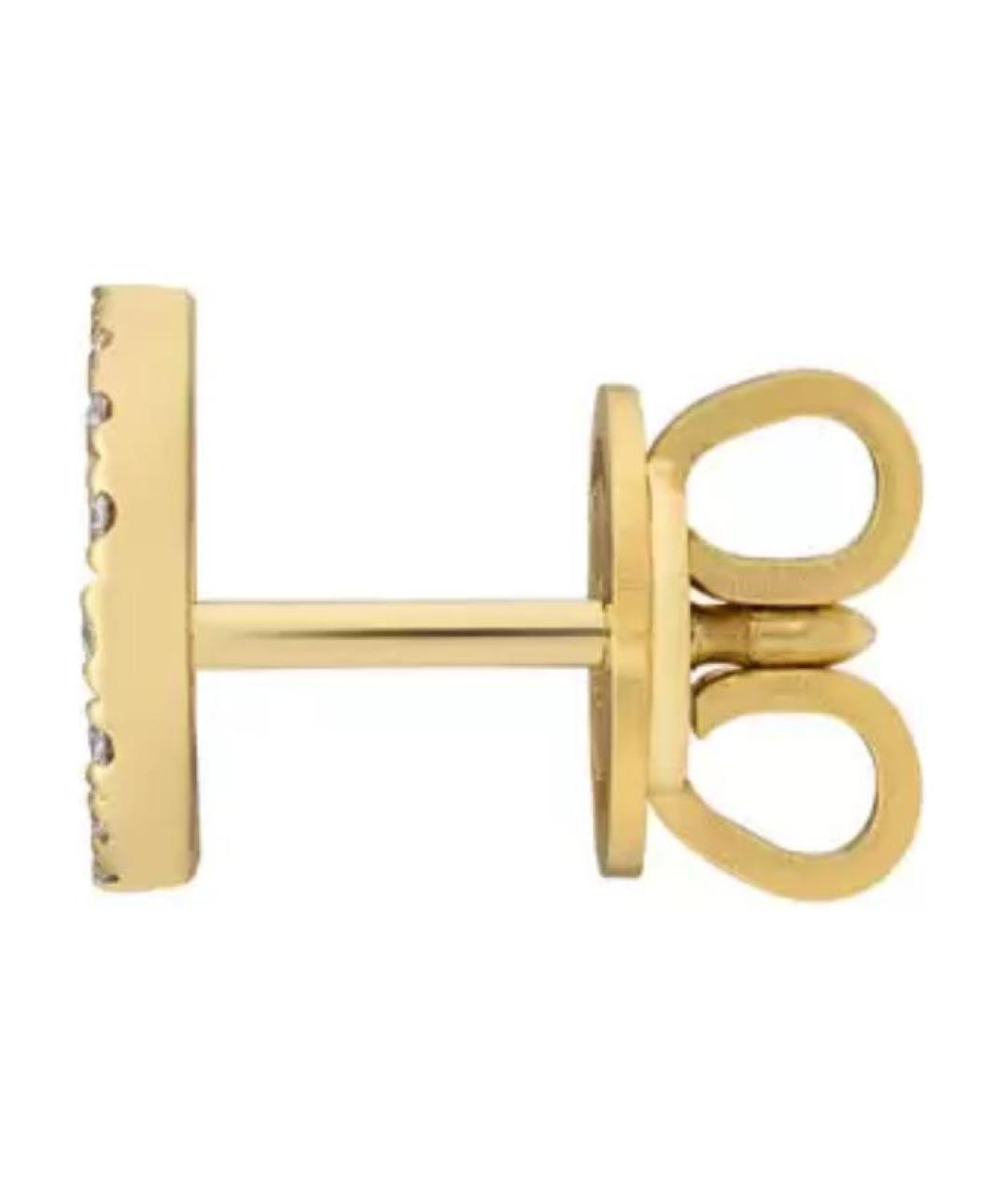 GUCCI Золотые серьги, фото 2