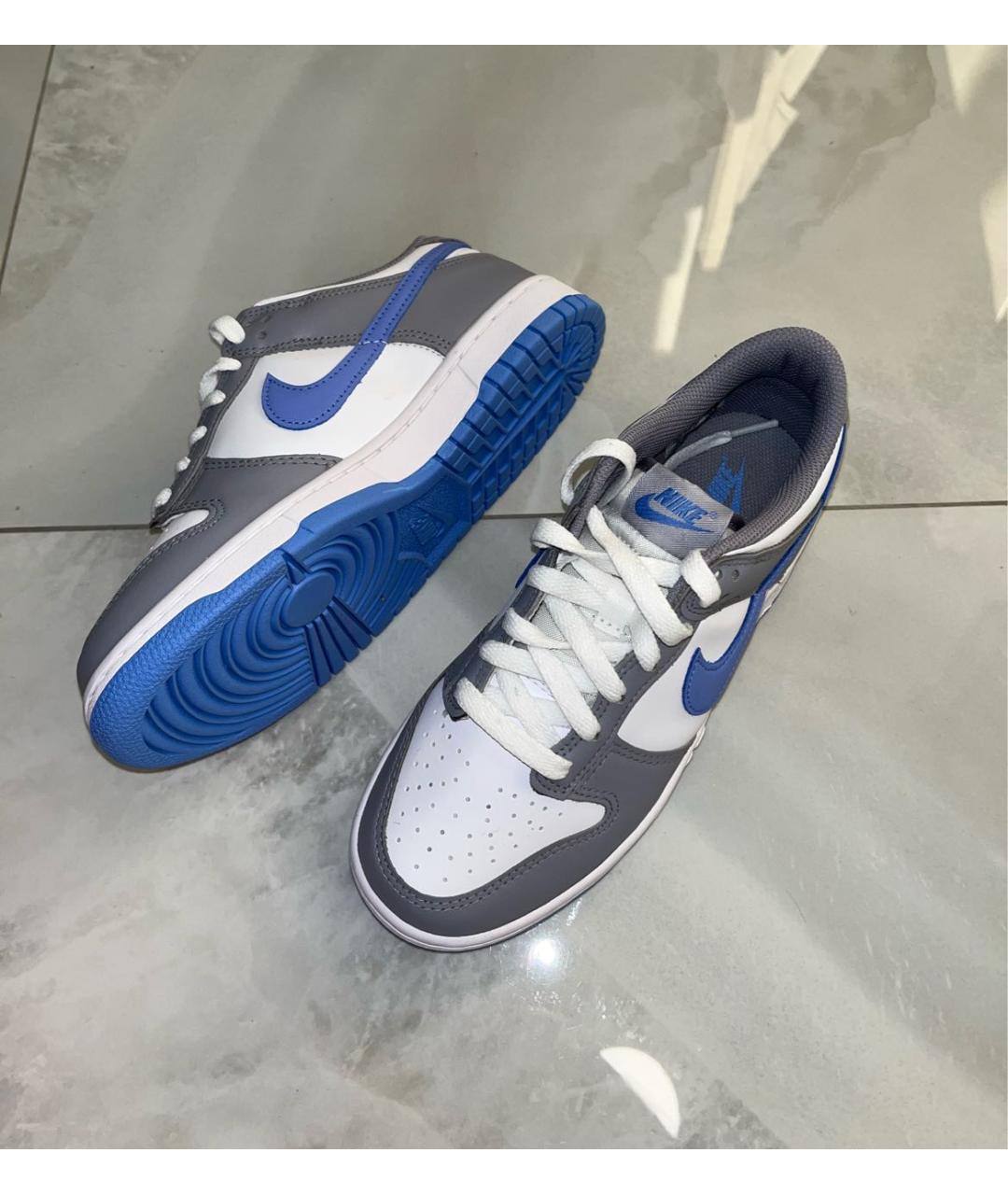 NIKE Белые кожаные кроссовки, фото 2
