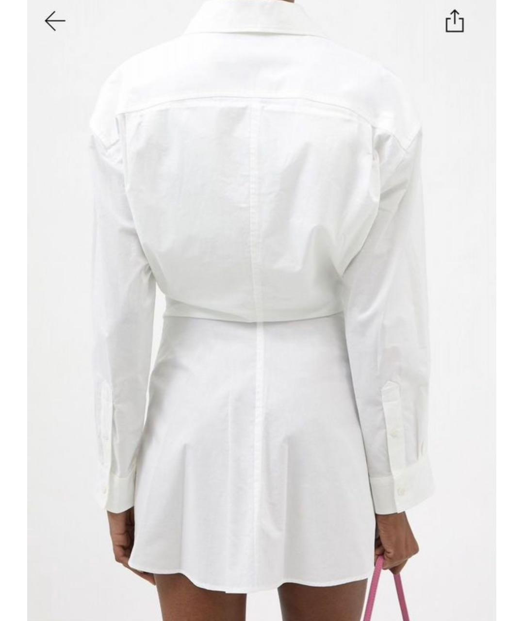 JACQUEMUS Белое платье, фото 3
