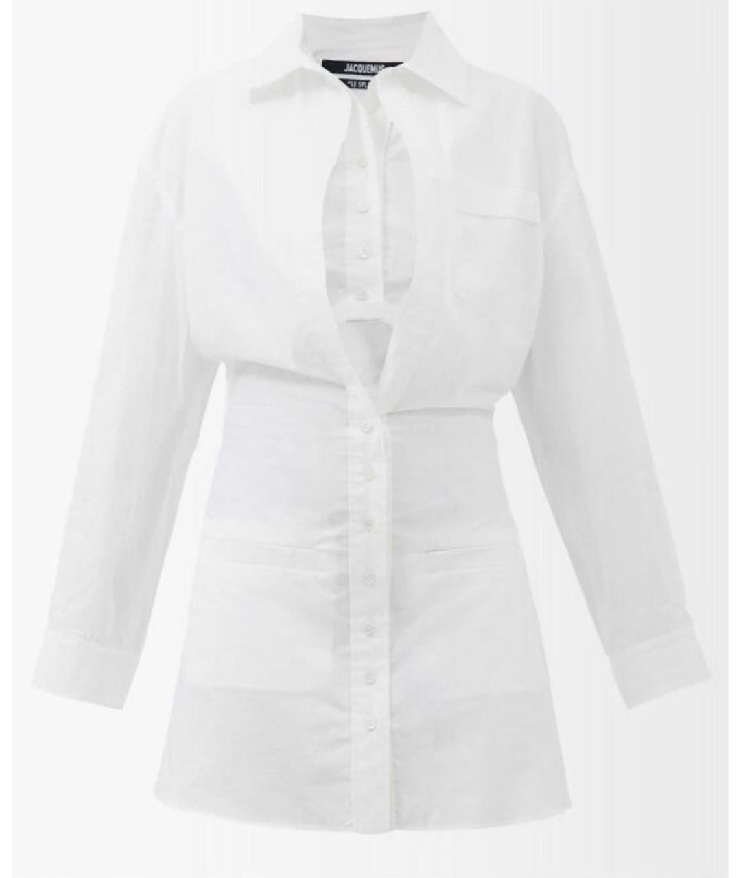 JACQUEMUS Белое платье, фото 7