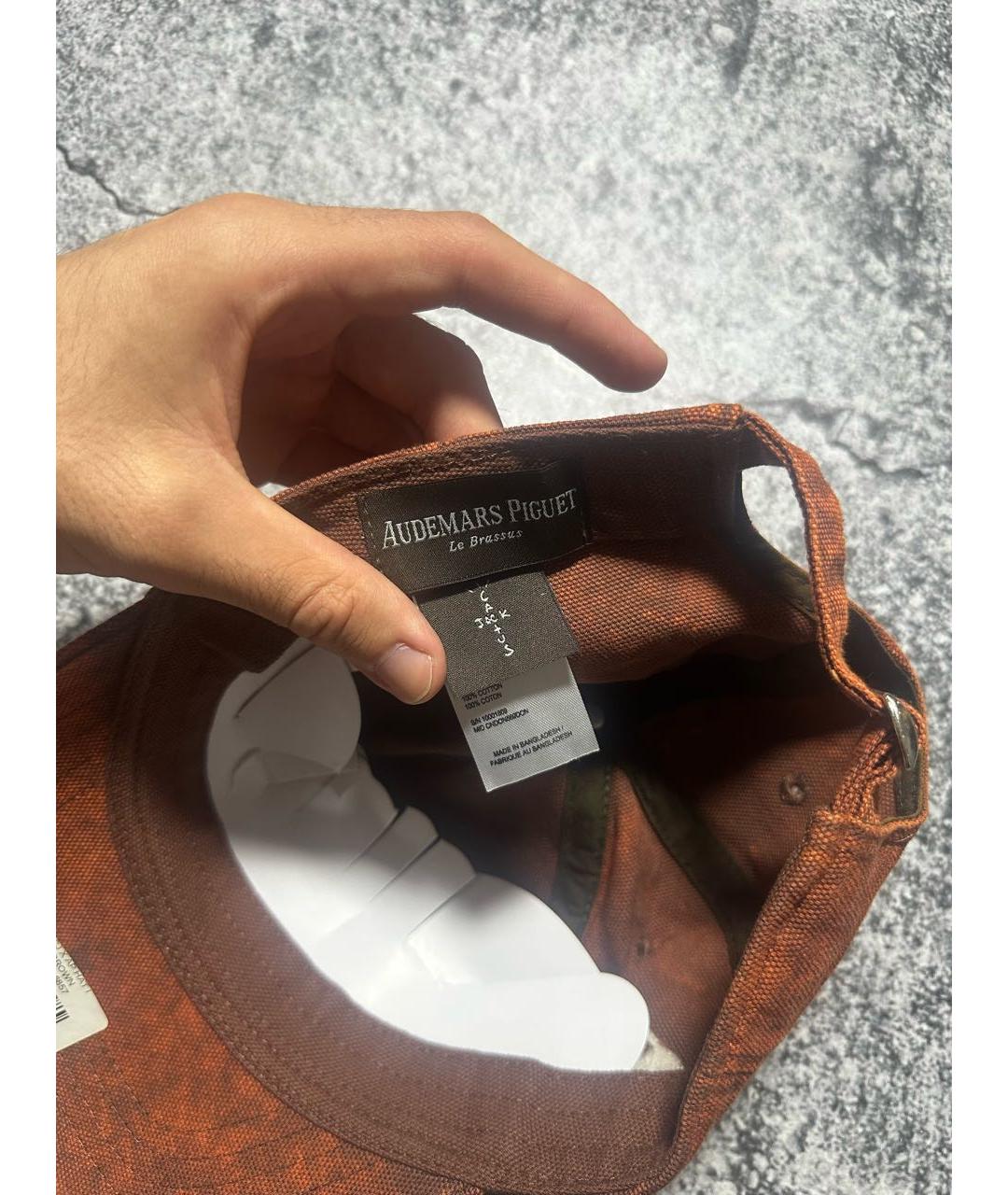 Audemars Piguet Коричневая хлопковая кепка/бейсболка, фото 6