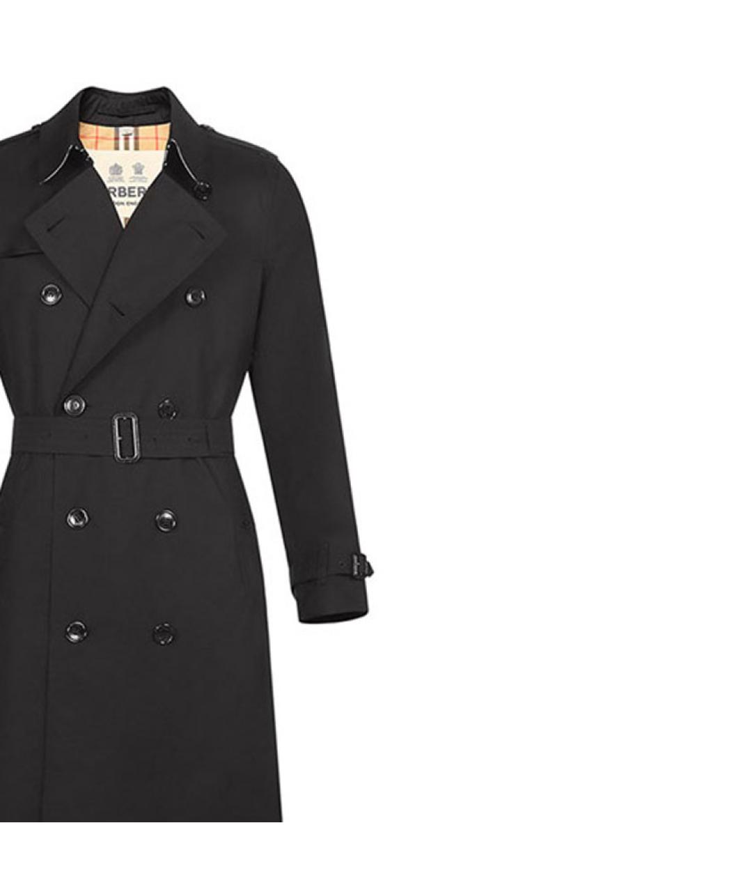 BURBERRY Черный тренч / плащ, фото 5