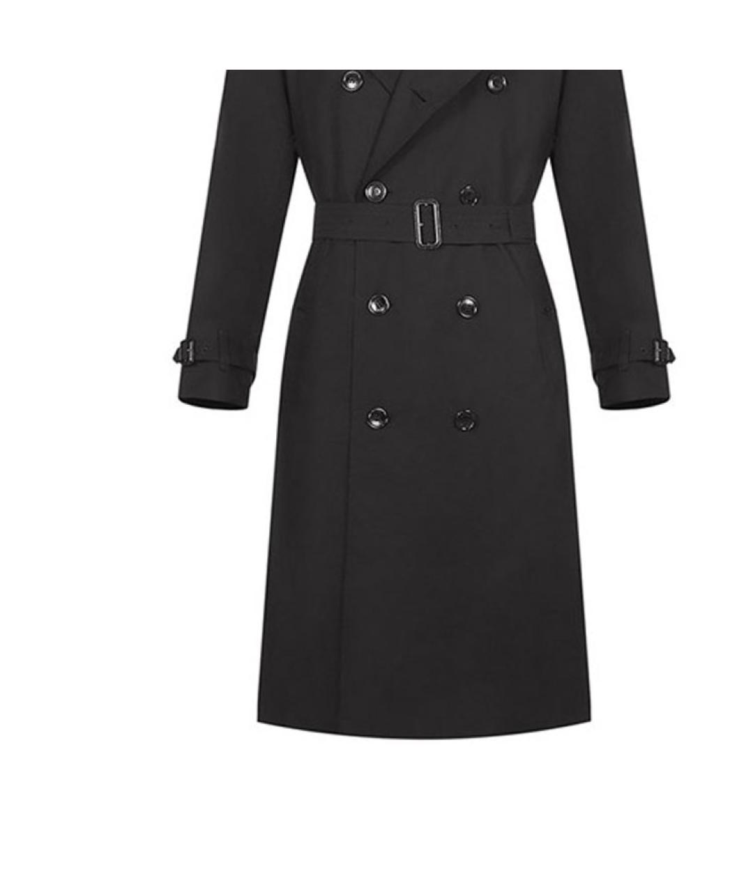 BURBERRY Черный тренч / плащ, фото 6