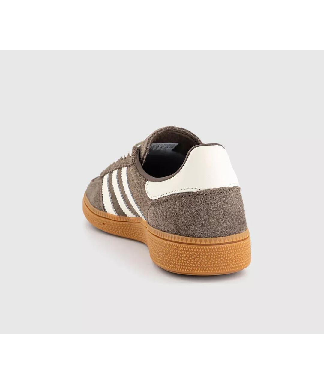 ADIDAS Коричневые замшевые низкие кроссовки / кеды, фото 4