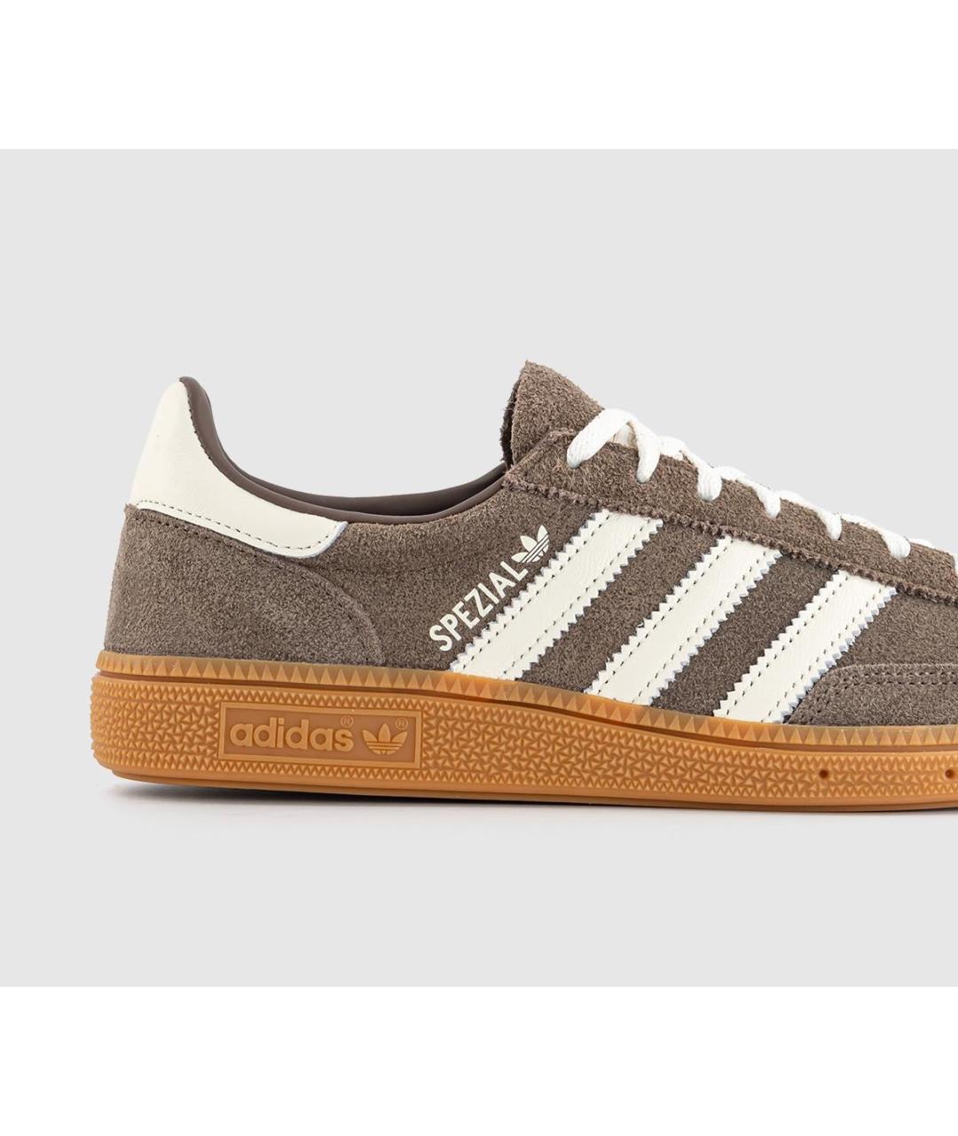 ADIDAS Коричневые замшевые низкие кроссовки / кеды, фото 5