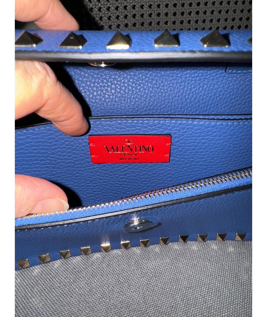 VALENTINO Кожаная сумка через плечо, фото 4