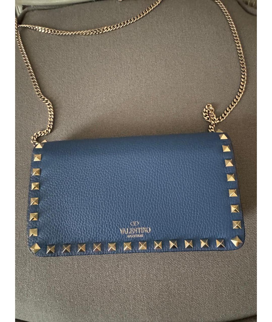 VALENTINO Кожаная сумка через плечо, фото 6