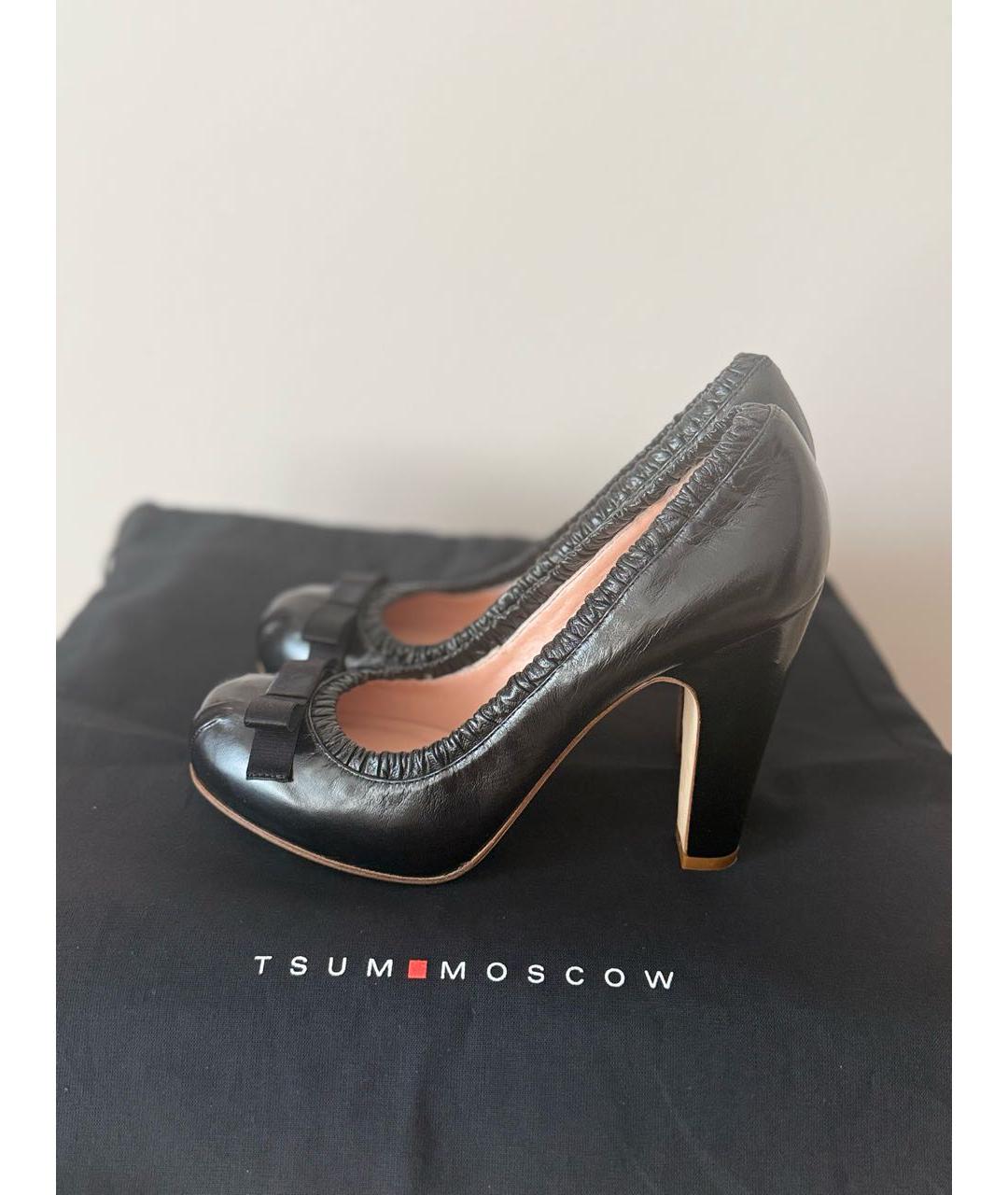 MARC BY MARC JACOBS Черные кожаные туфли, фото 6