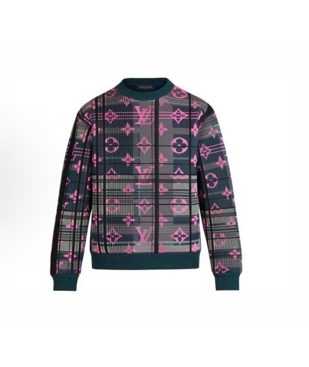 LOUIS VUITTON Мульти джемпер / свитер, фото 4