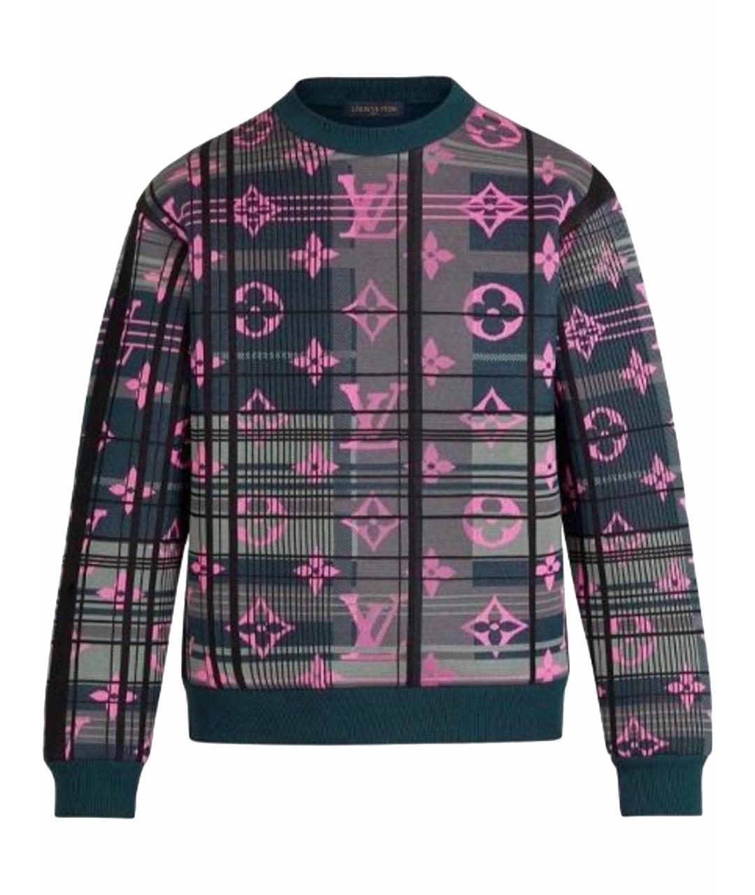 LOUIS VUITTON Мульти джемпер / свитер, фото 1