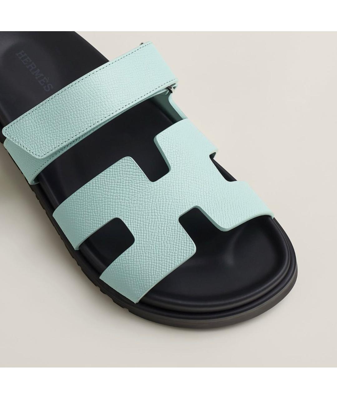 HERMES Кожаные сандалии, фото 5