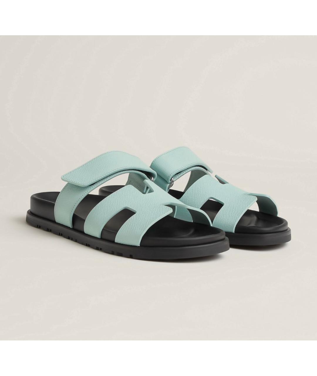 HERMES Кожаные сандалии, фото 2