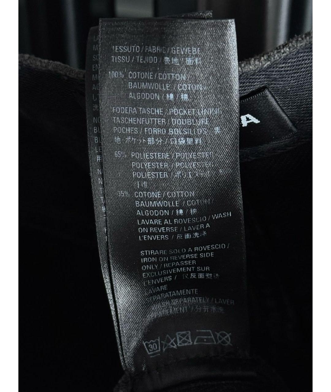 BALENCIAGA Черные хлопковые джинсы, фото 7