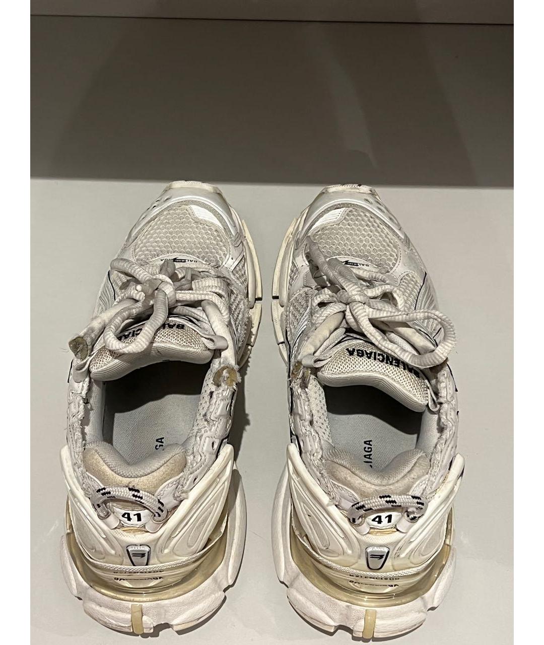 BALENCIAGA Белые кроссовки, фото 3