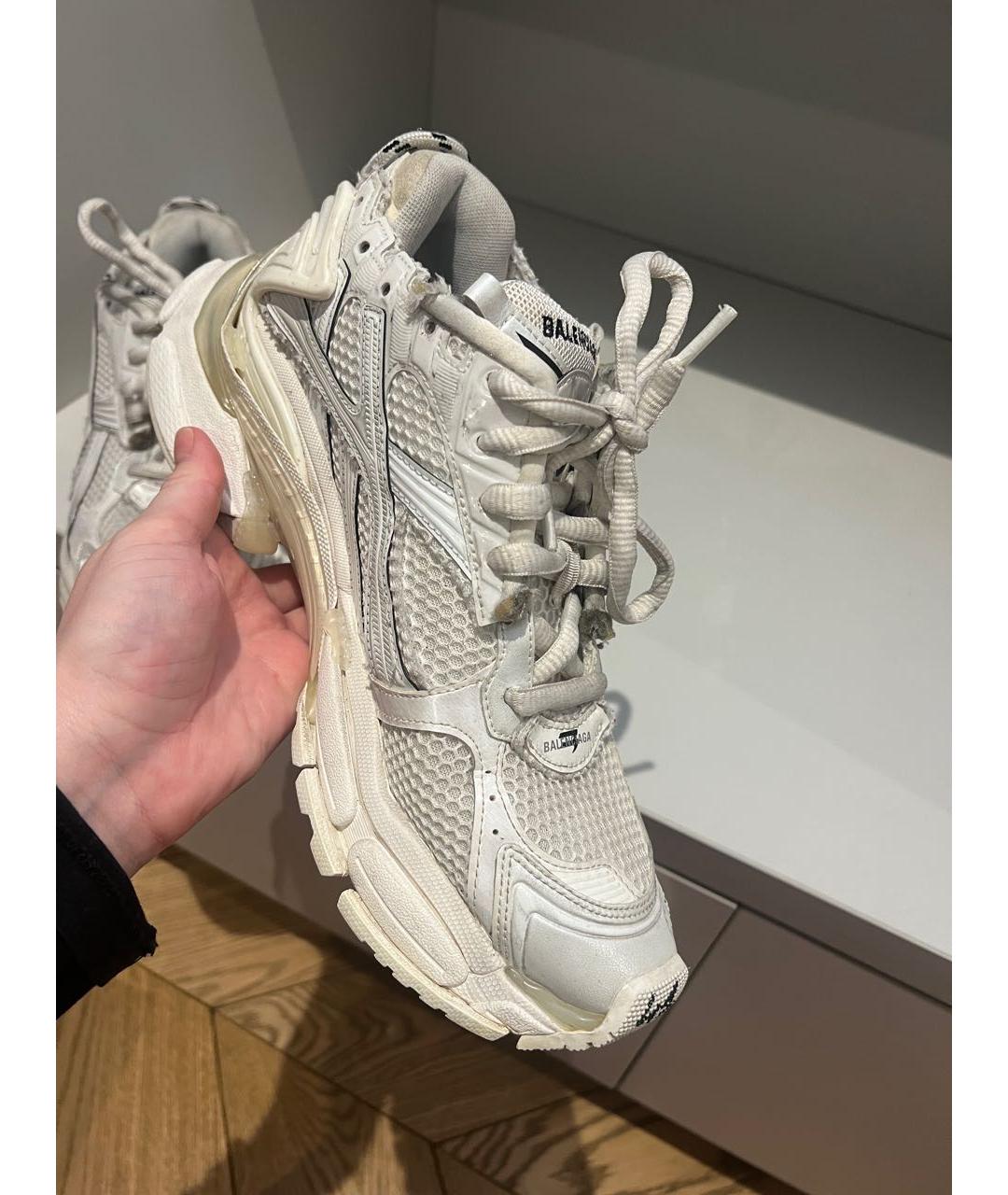 BALENCIAGA Белые кроссовки, фото 8