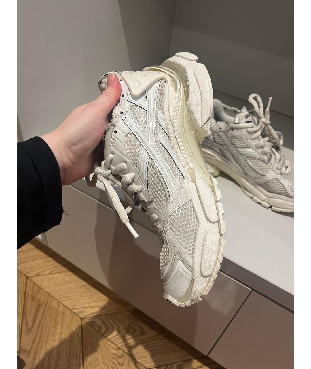 BALENCIAGA Белые кроссовки, фото 7