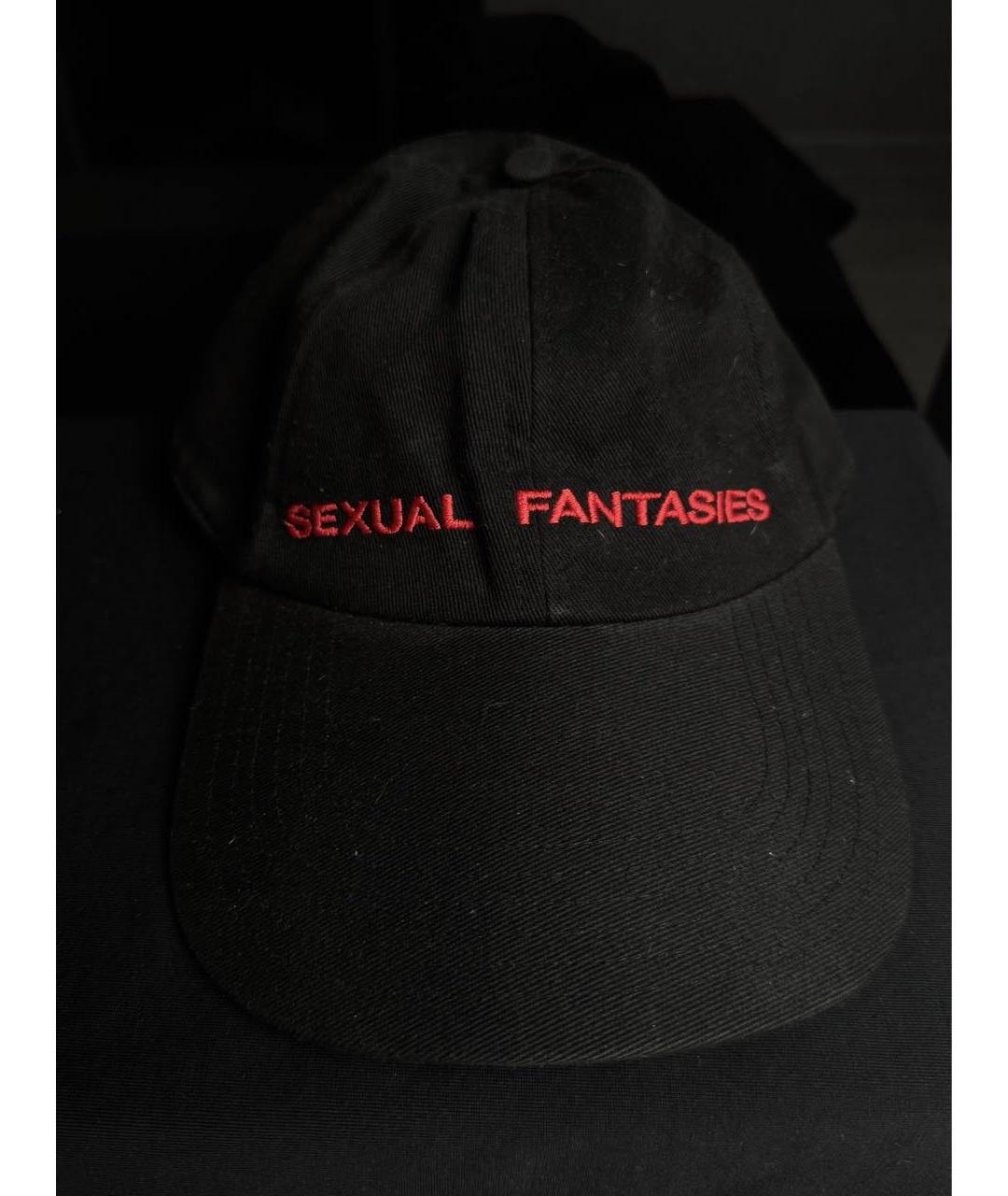 VETEMENTS Черная хлопковая кепка/бейсболка, фото 6