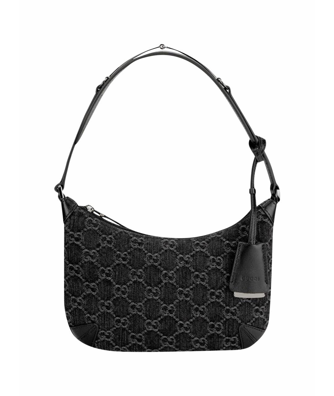 GUCCI Черная сумка через плечо, фото 1
