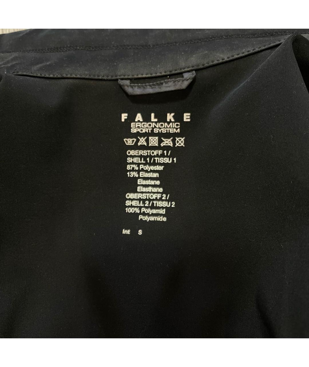FALKE Черная полиэстеровая куртка, фото 6