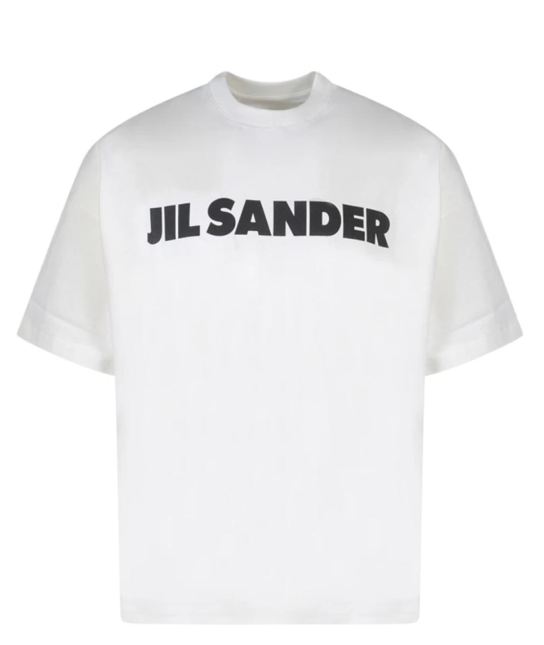 JIL SANDER Белая футболка, фото 1
