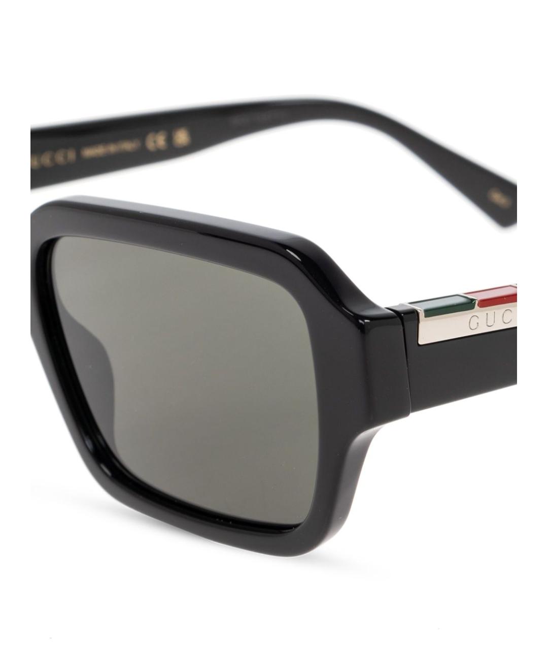 GUCCI Черные солнцезащитные очки, фото 2