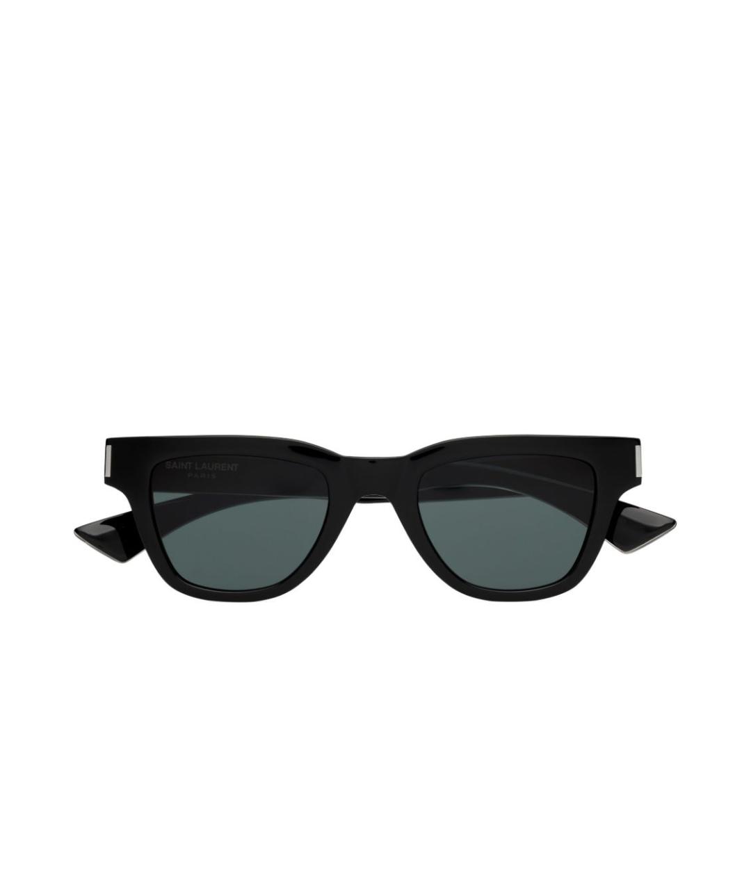 SAINT LAURENT Черные солнцезащитные очки, фото 1