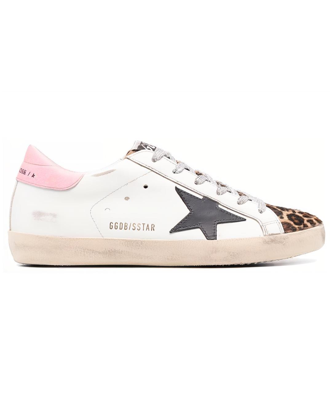 GOLDEN GOOSE DELUXE BRAND Белые кеды, фото 1