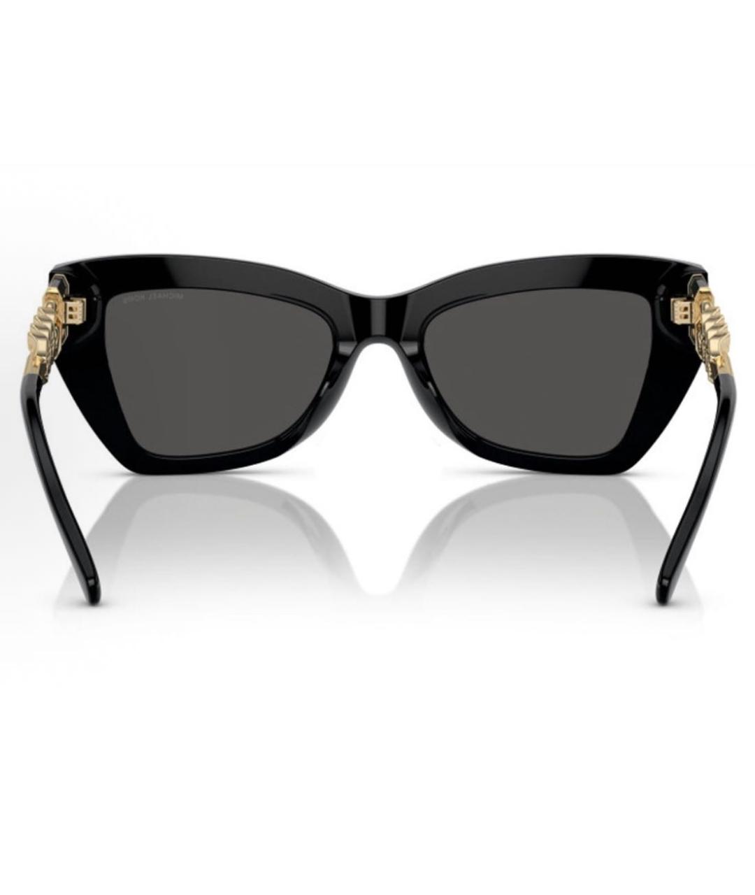 MICHAEL KORS Черные пластиковые солнцезащитные очки, фото 4