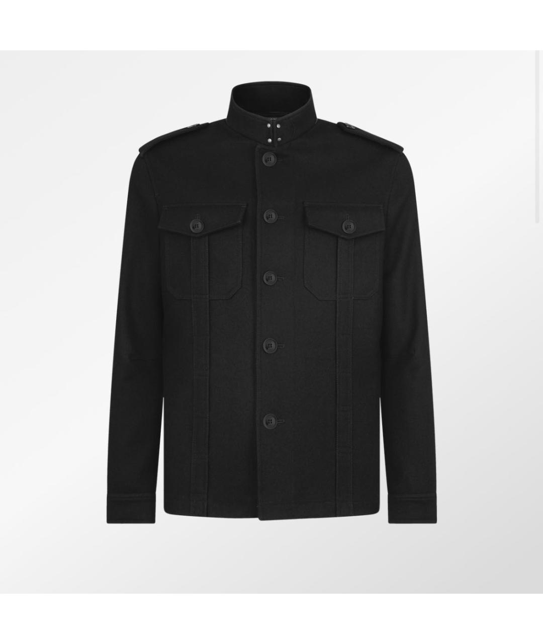 TOM FORD Черная шерстяная куртка, фото 8