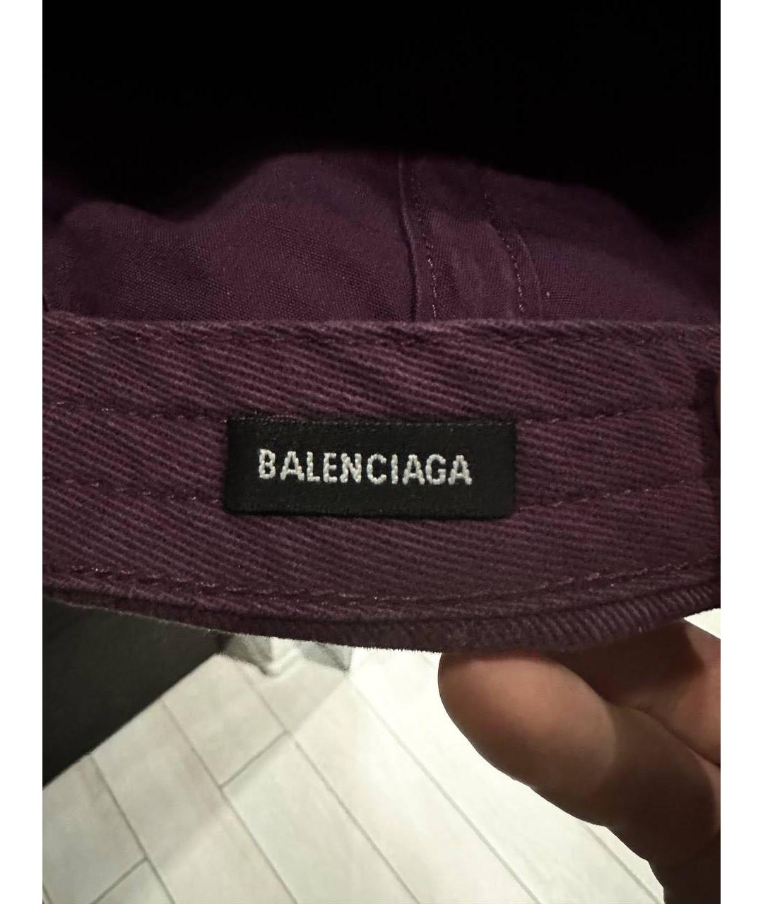 BALENCIAGA Хлопковая кепка, фото 5