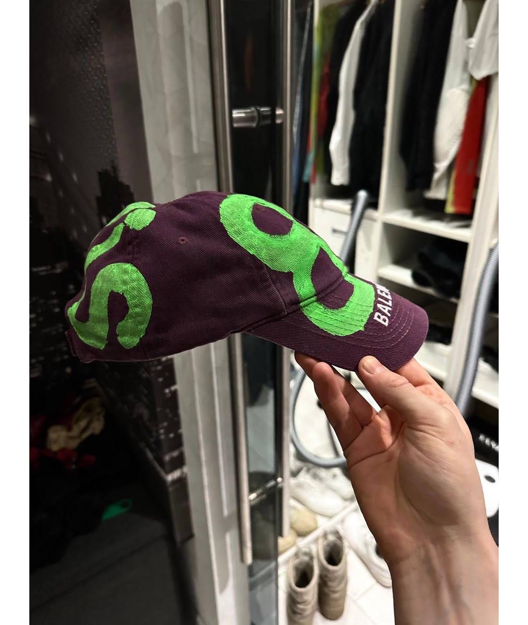 BALENCIAGA Хлопковая кепка, фото 2