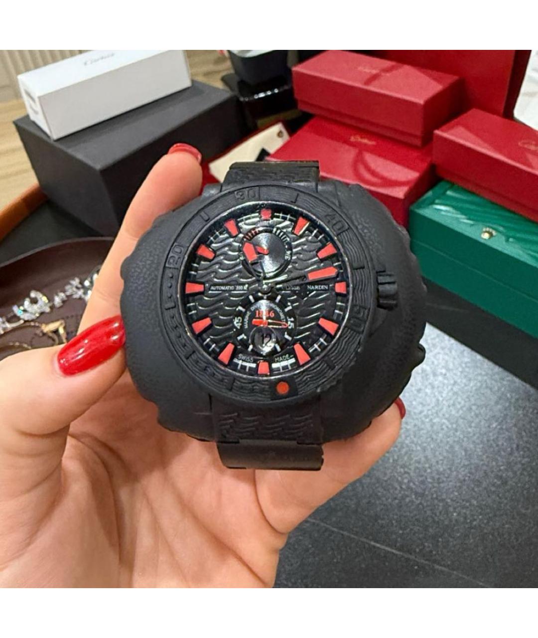 Ulysse Nardin Черные часы, фото 4