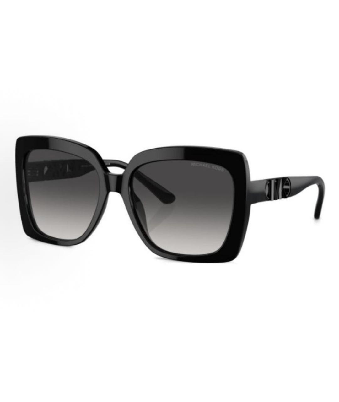 MICHAEL KORS Черные пластиковые солнцезащитные очки, фото 1