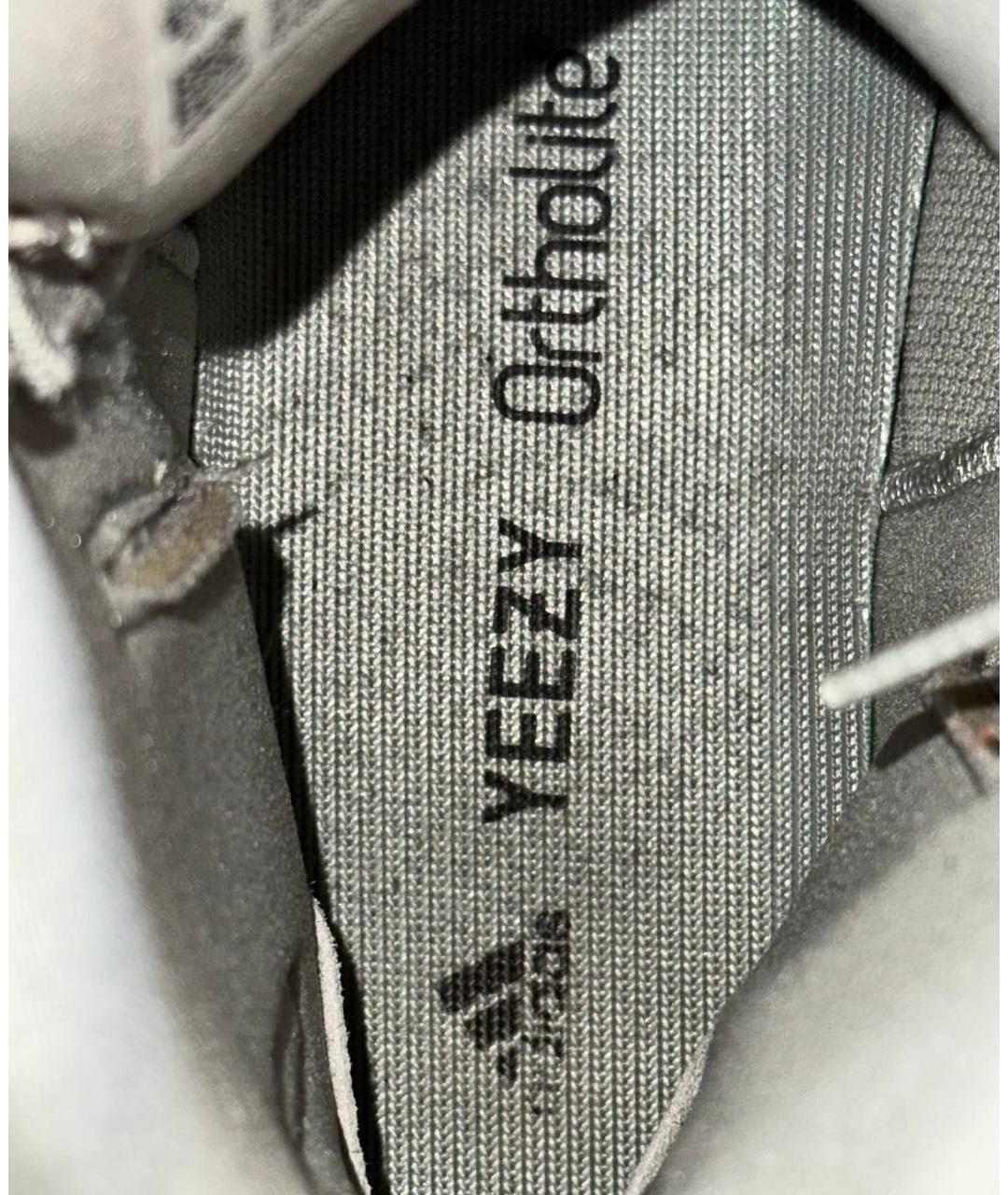 ADIDAS YEEZY Бежевые замшевые кроссовки, фото 7