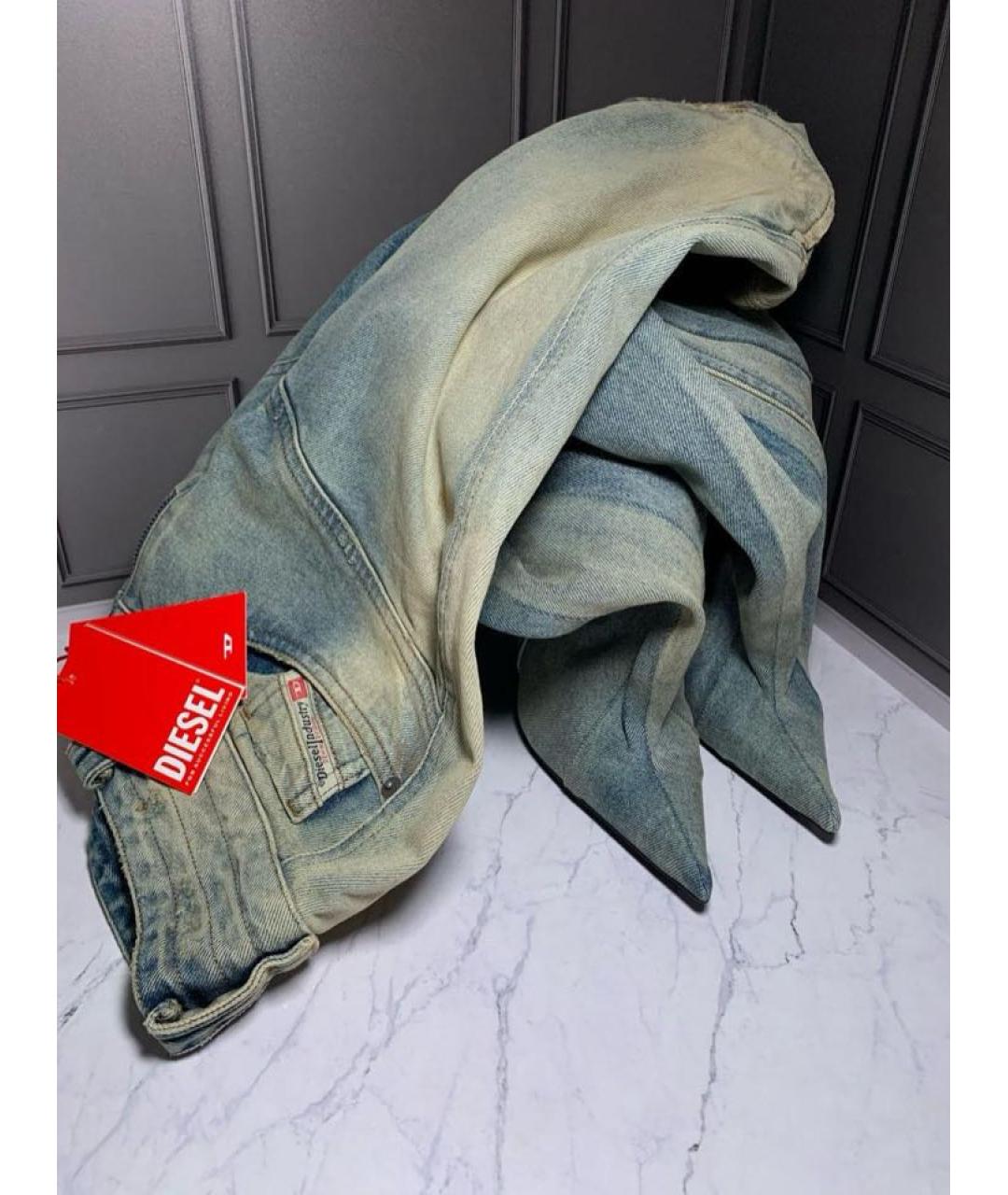 DIESEL Голубые ботфорты, фото 7