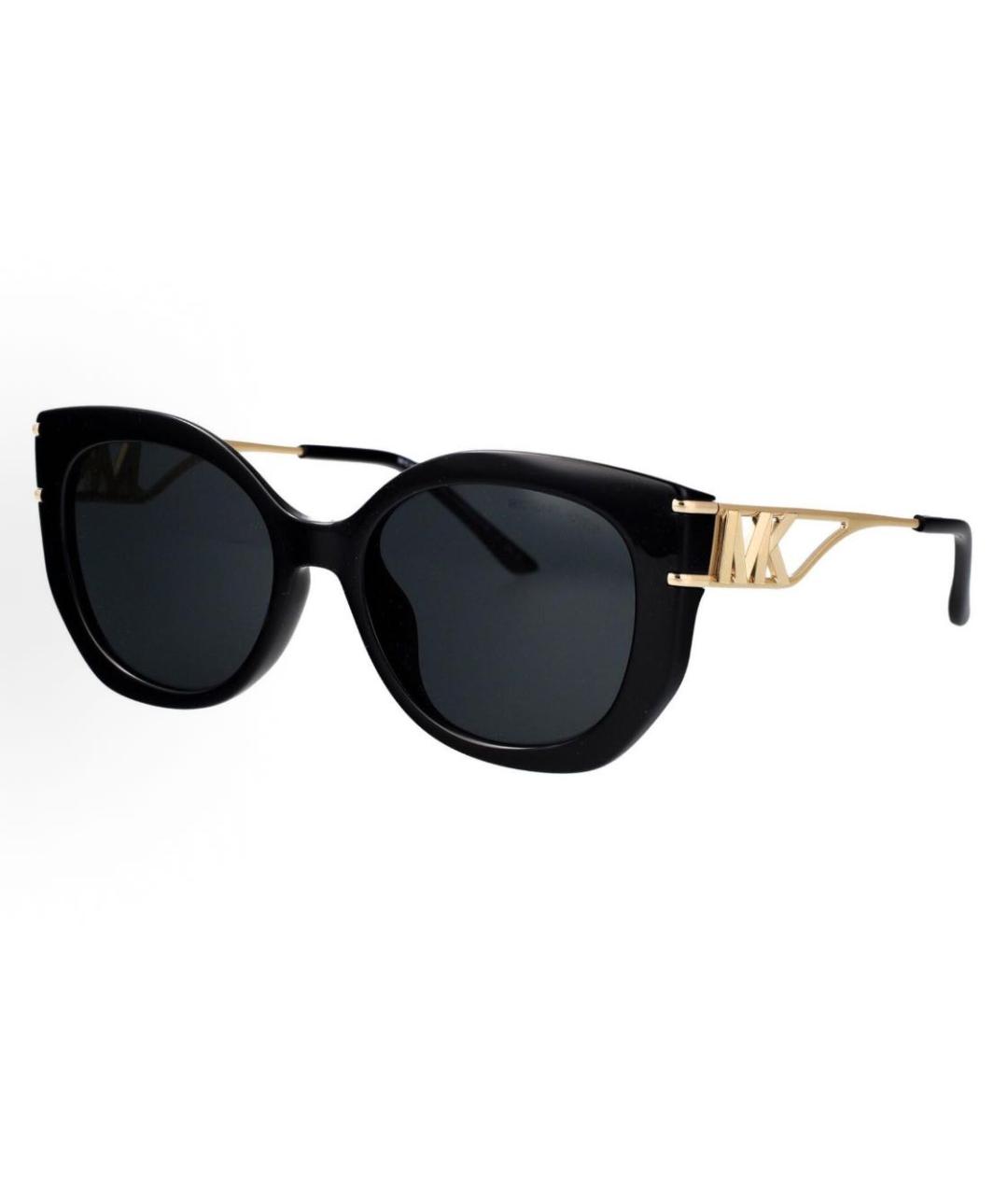MICHAEL KORS Черные пластиковые солнцезащитные очки, фото 1