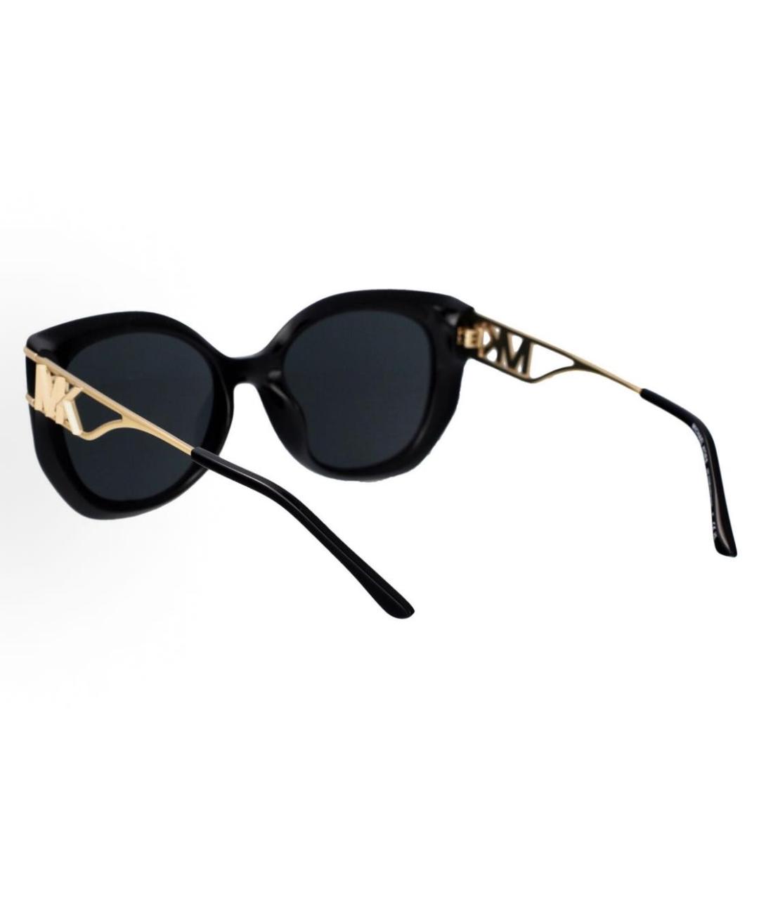 MICHAEL KORS Черные пластиковые солнцезащитные очки, фото 4