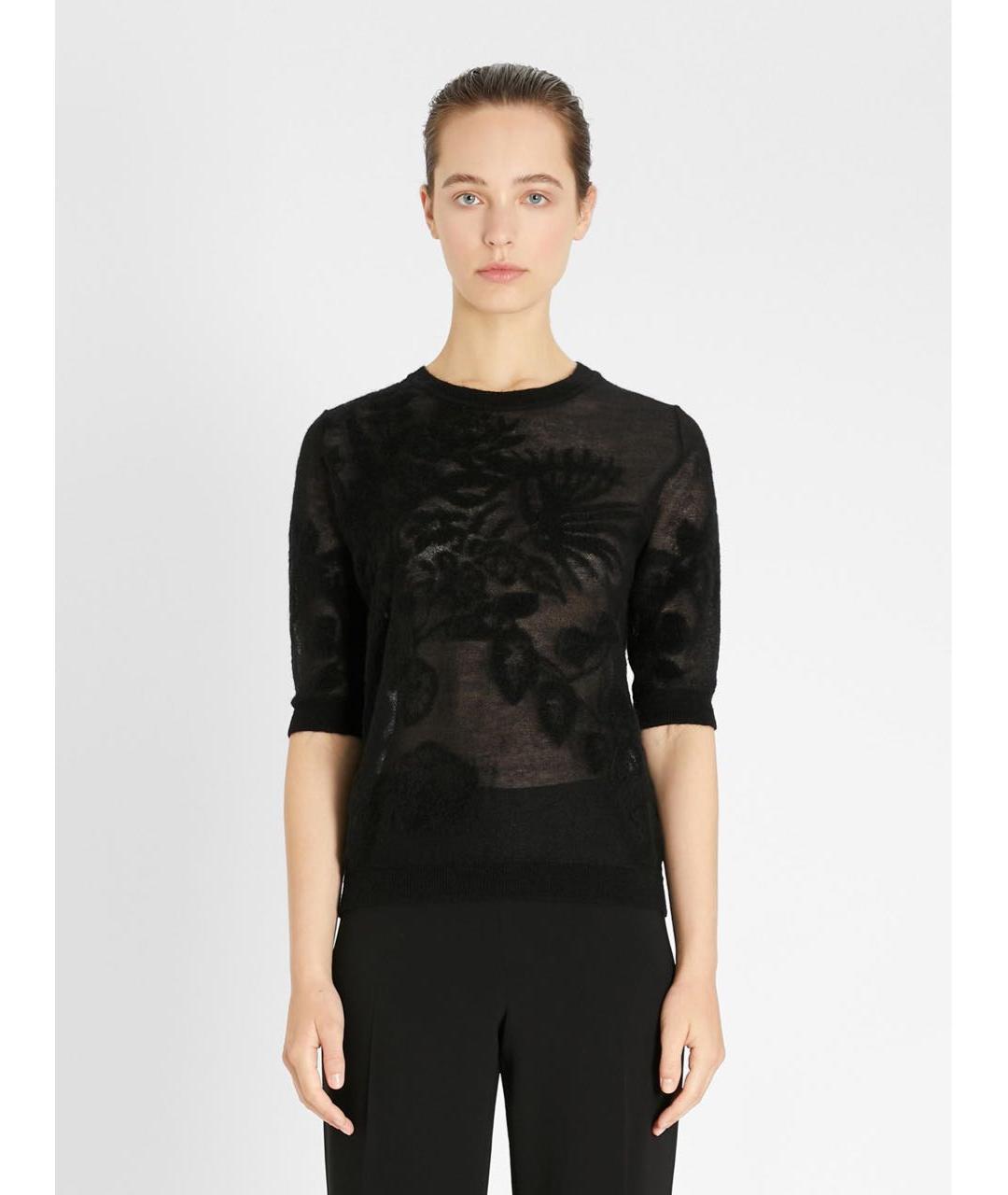 MAX MARA STUDIO Черный джемпер / свитер, фото 6